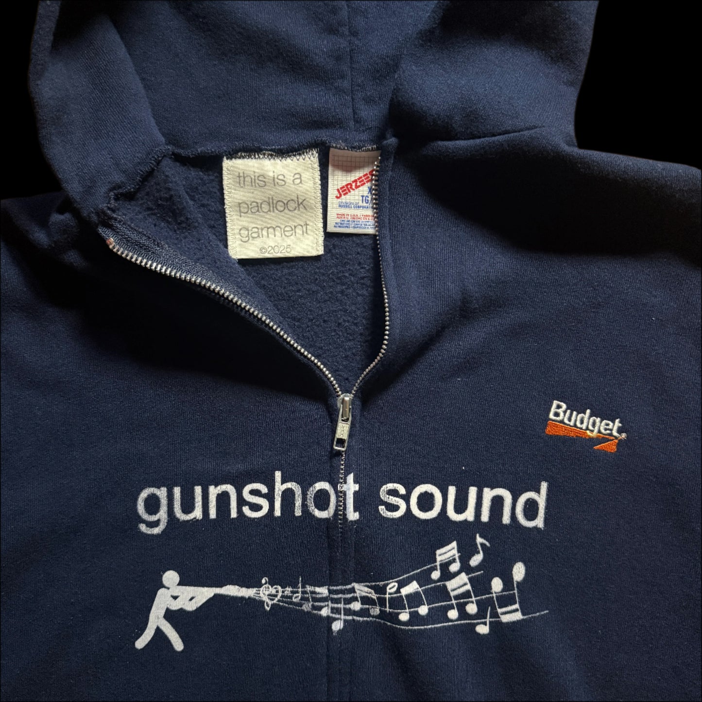 Gunshot Sound Budget Zip Up