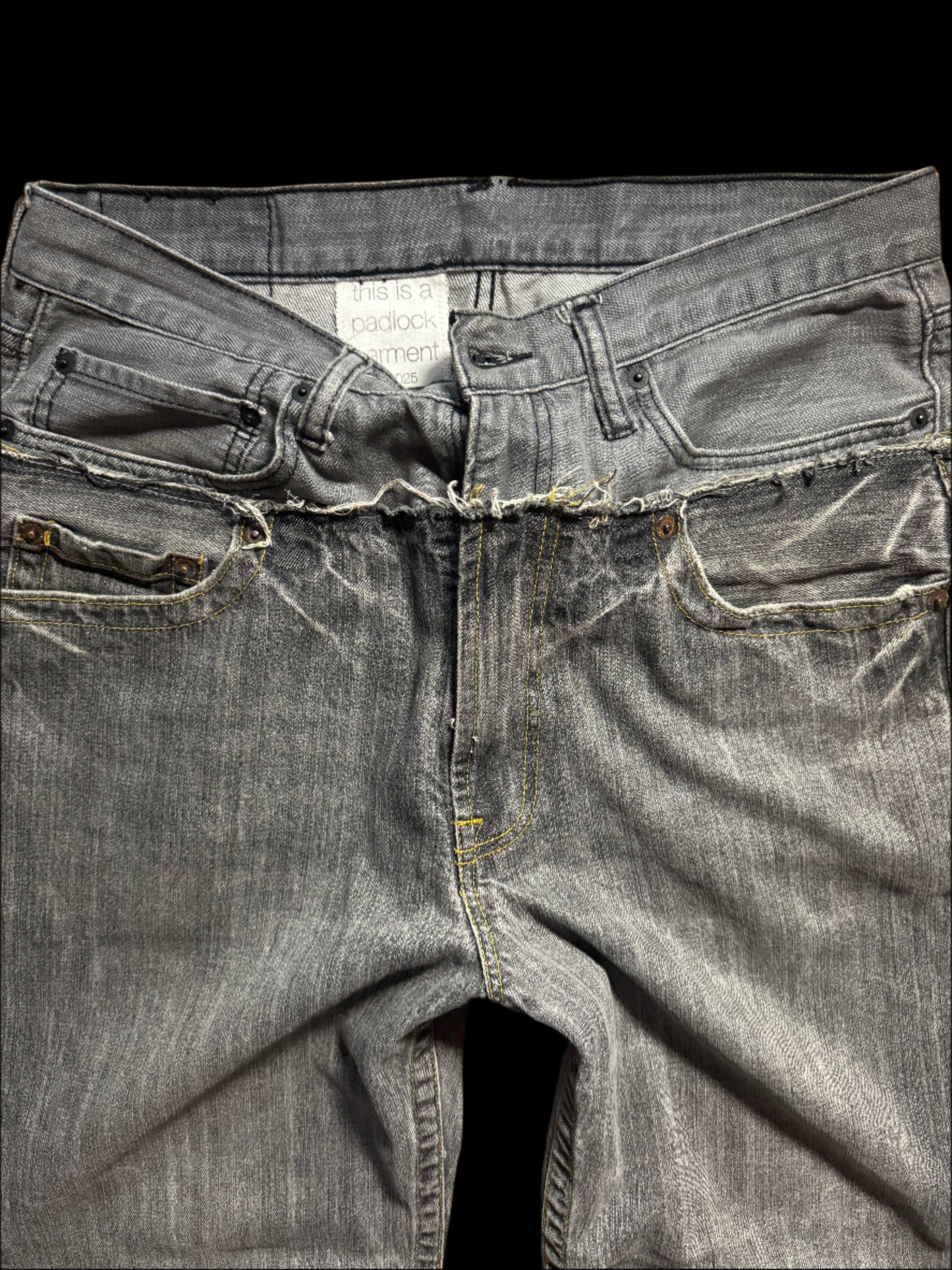 Padlock 0011 Doubled Grey Denim