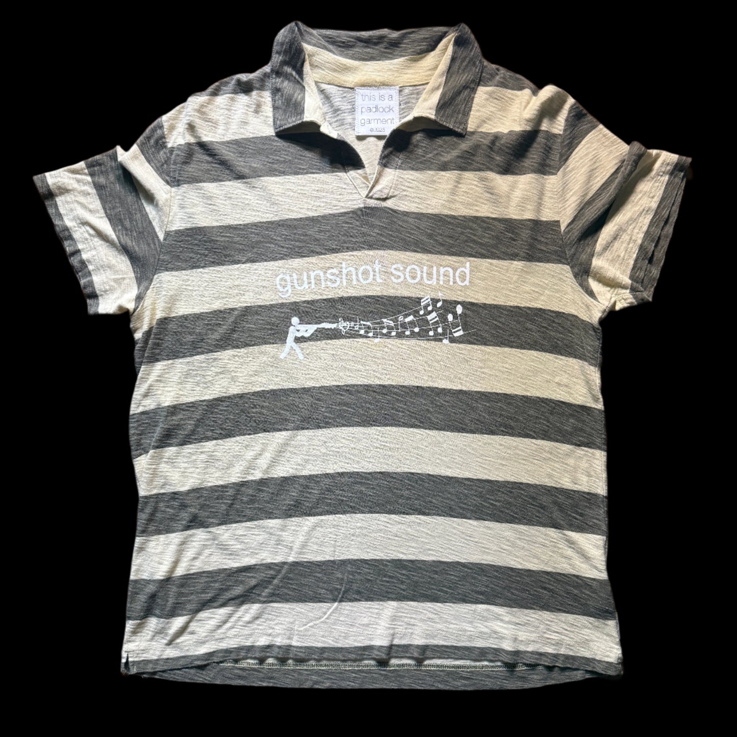 Gunshot Sound Polo Striped