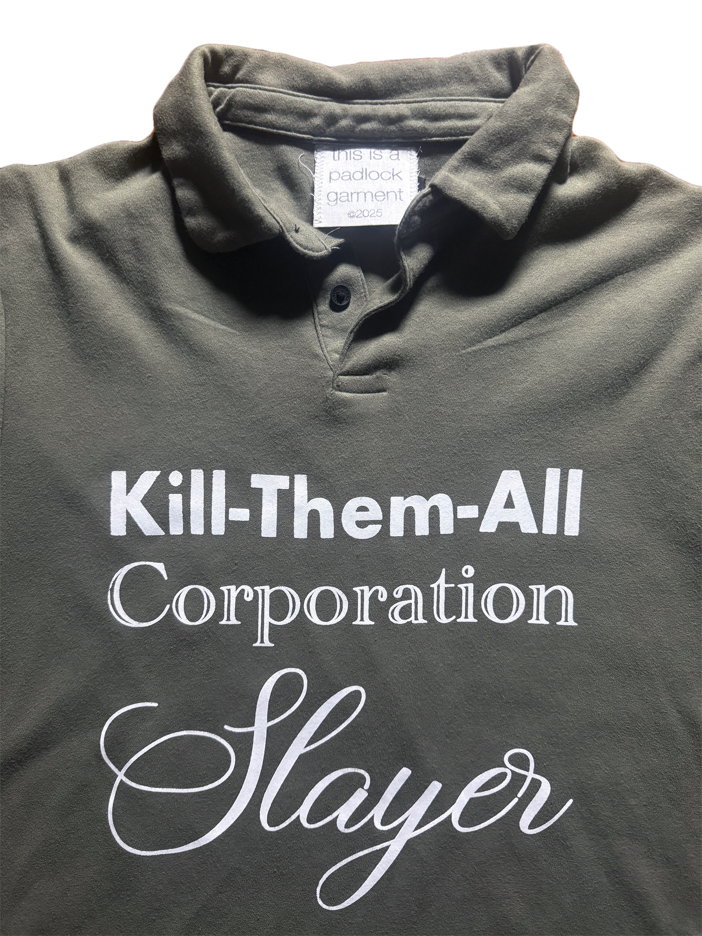 Padlock "Corporation Slayer" Polo