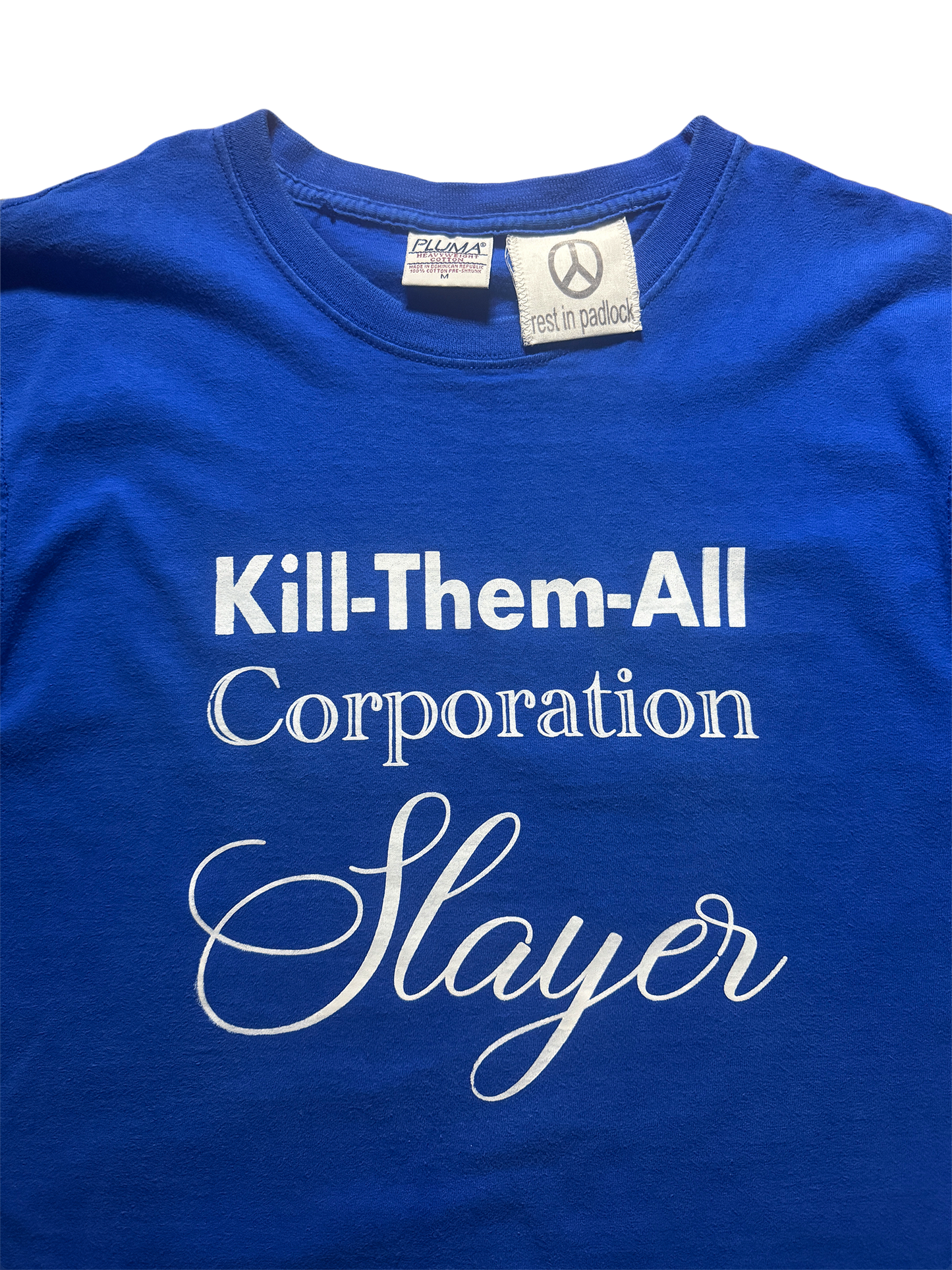 Padlock "Corporation Slayer" Shirt 2