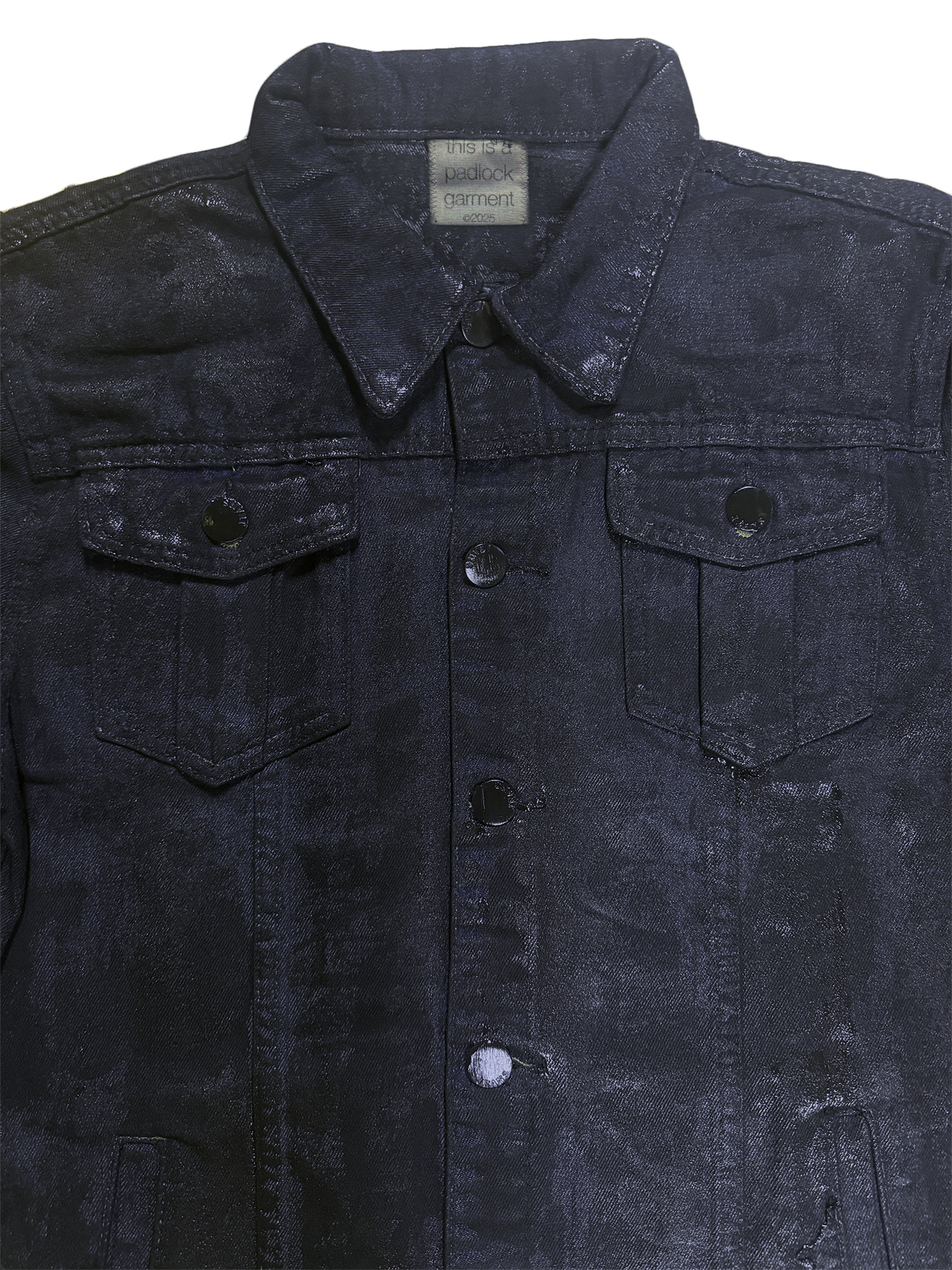 Padlock "berries" Denim Jacket
