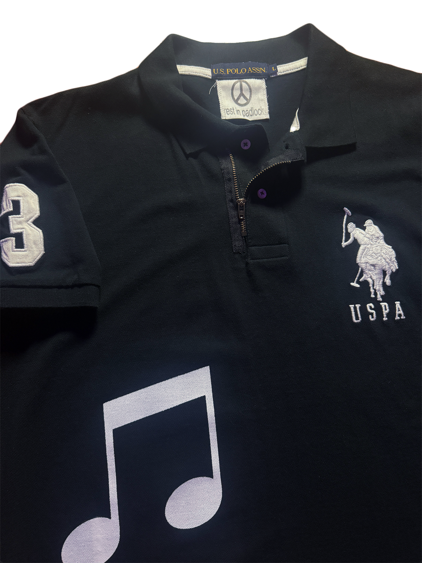 Padlock Zipper Polo 018