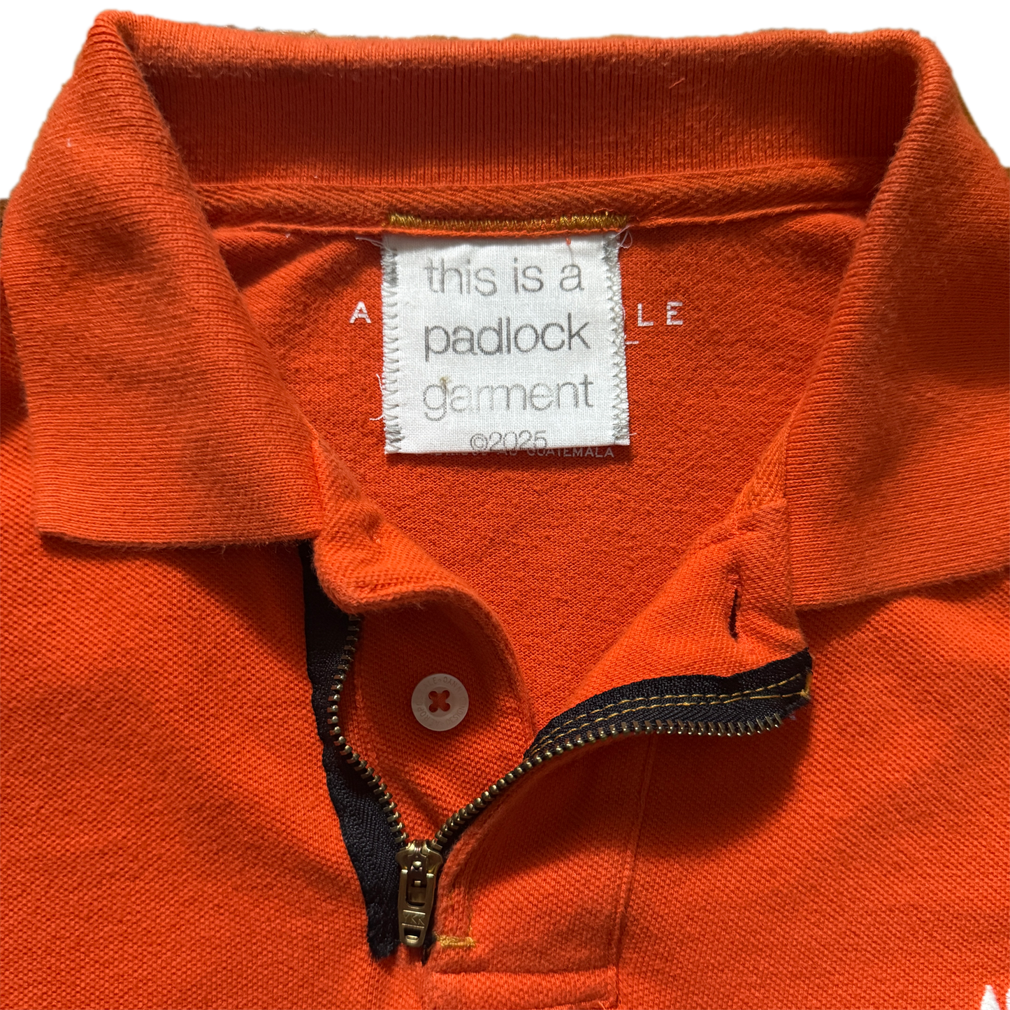 Padlock Zipper Polo 003