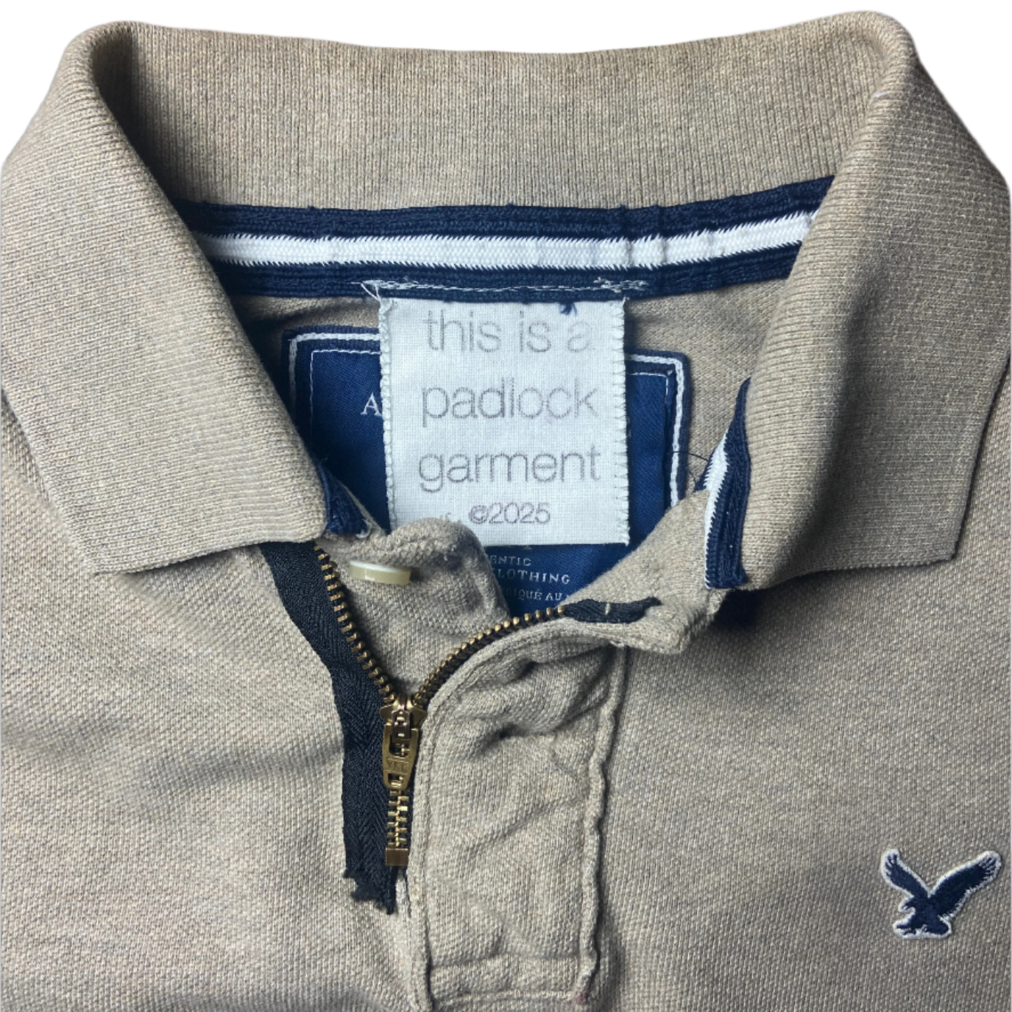 Padlock Zipper Polo 004