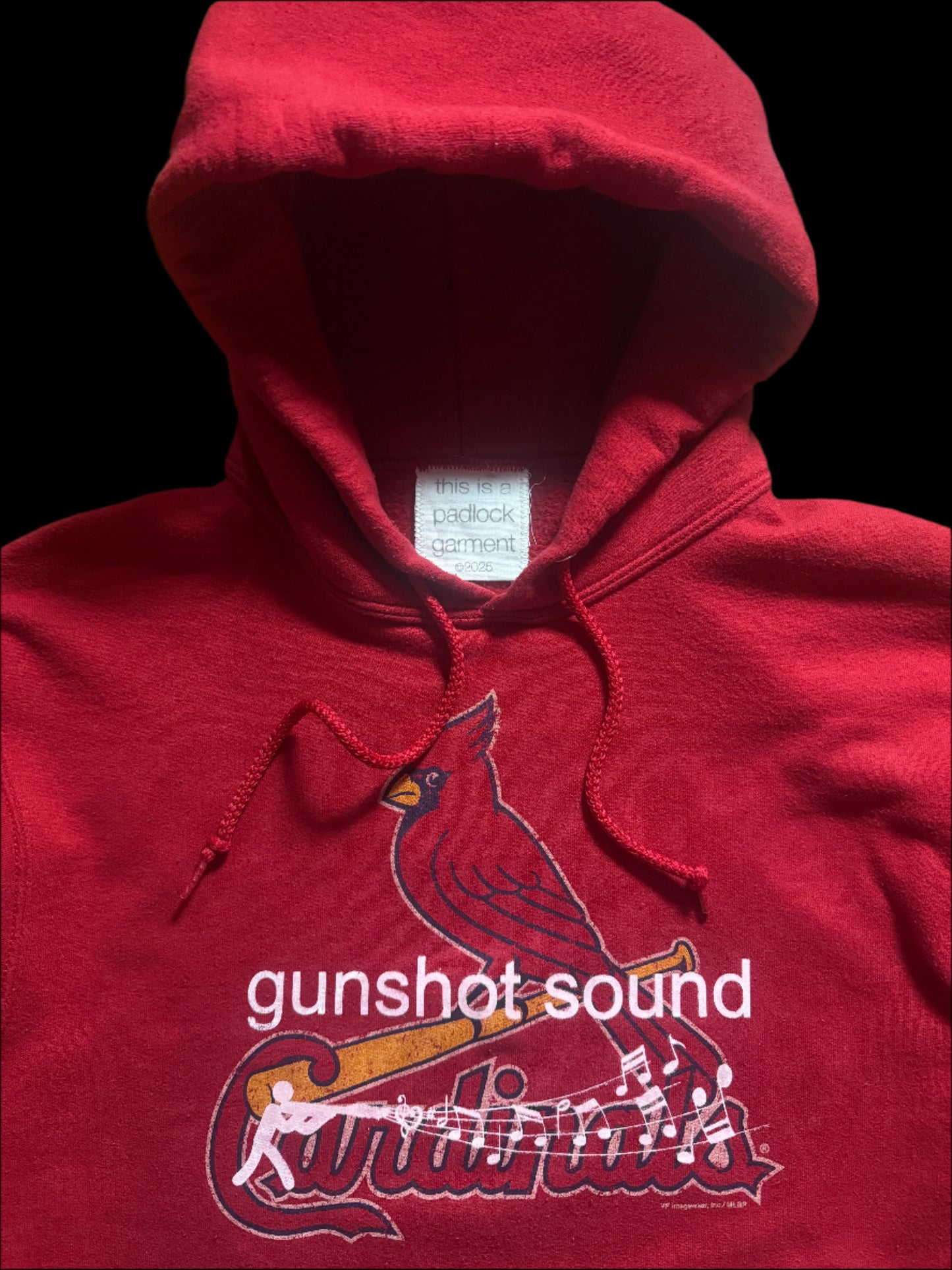 Gunshot Sound Cardinals Hoodie