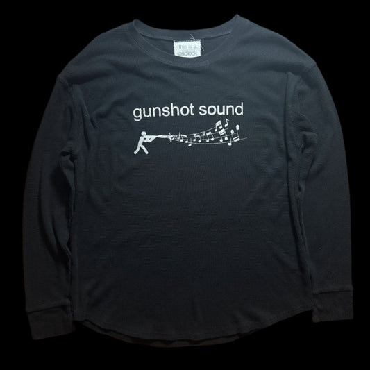 Gunshot Sound Waffle Thermal Black