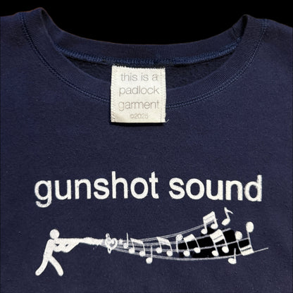 Gunshot Sound Sweater Navy