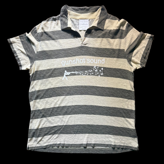 Gunshot Sound Polo Striped