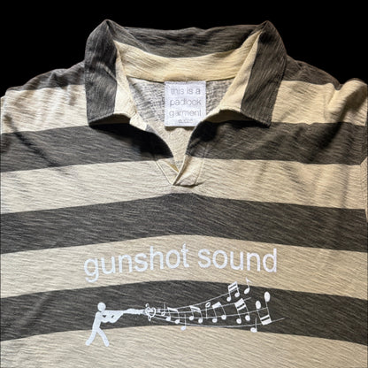 Gunshot Sound Polo Striped
