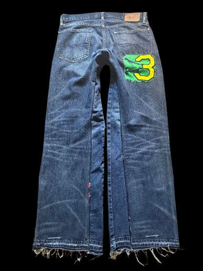 Padlock 0004 Reinforcement Denim