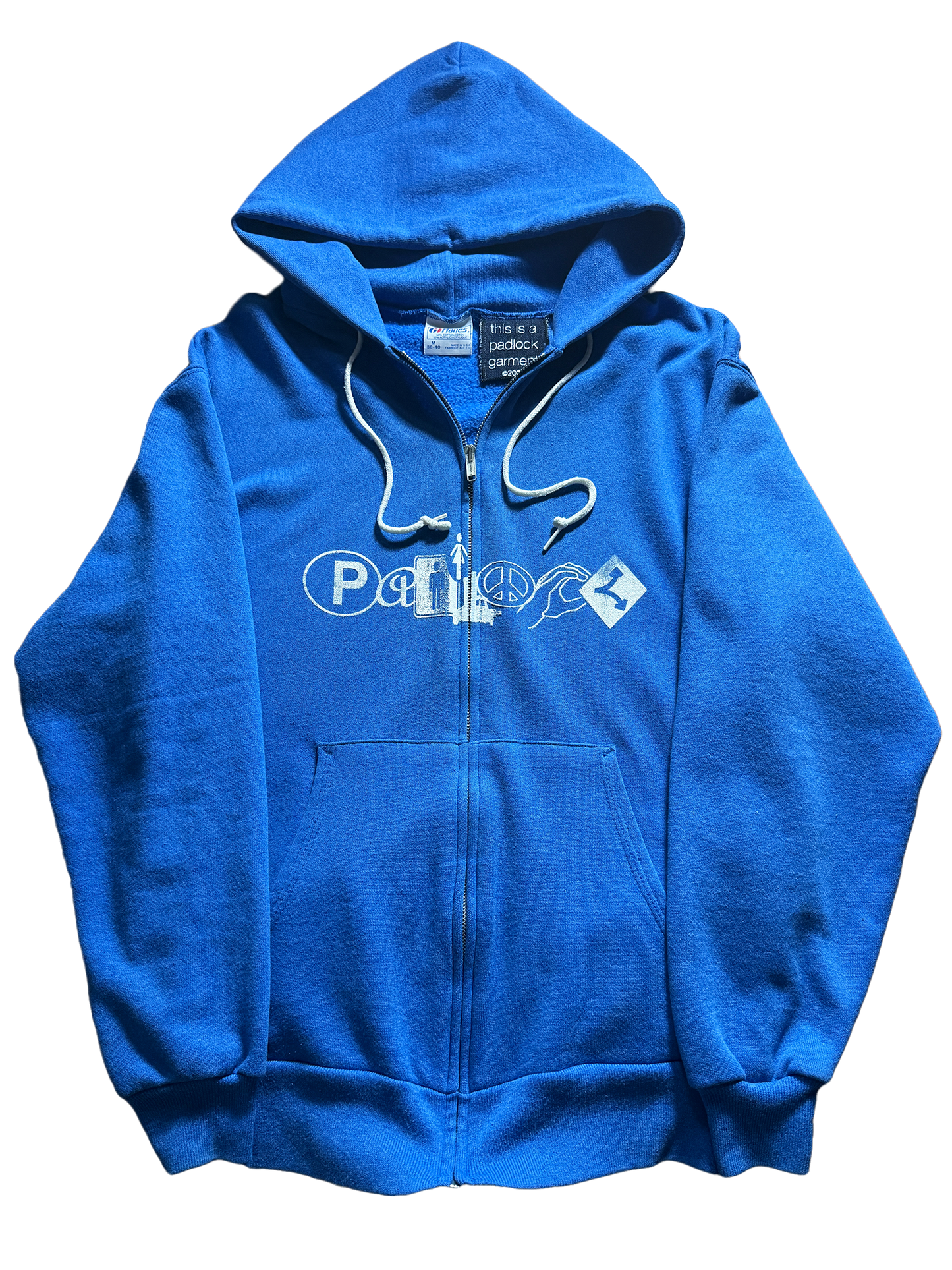 Padlock Logo Zip Up