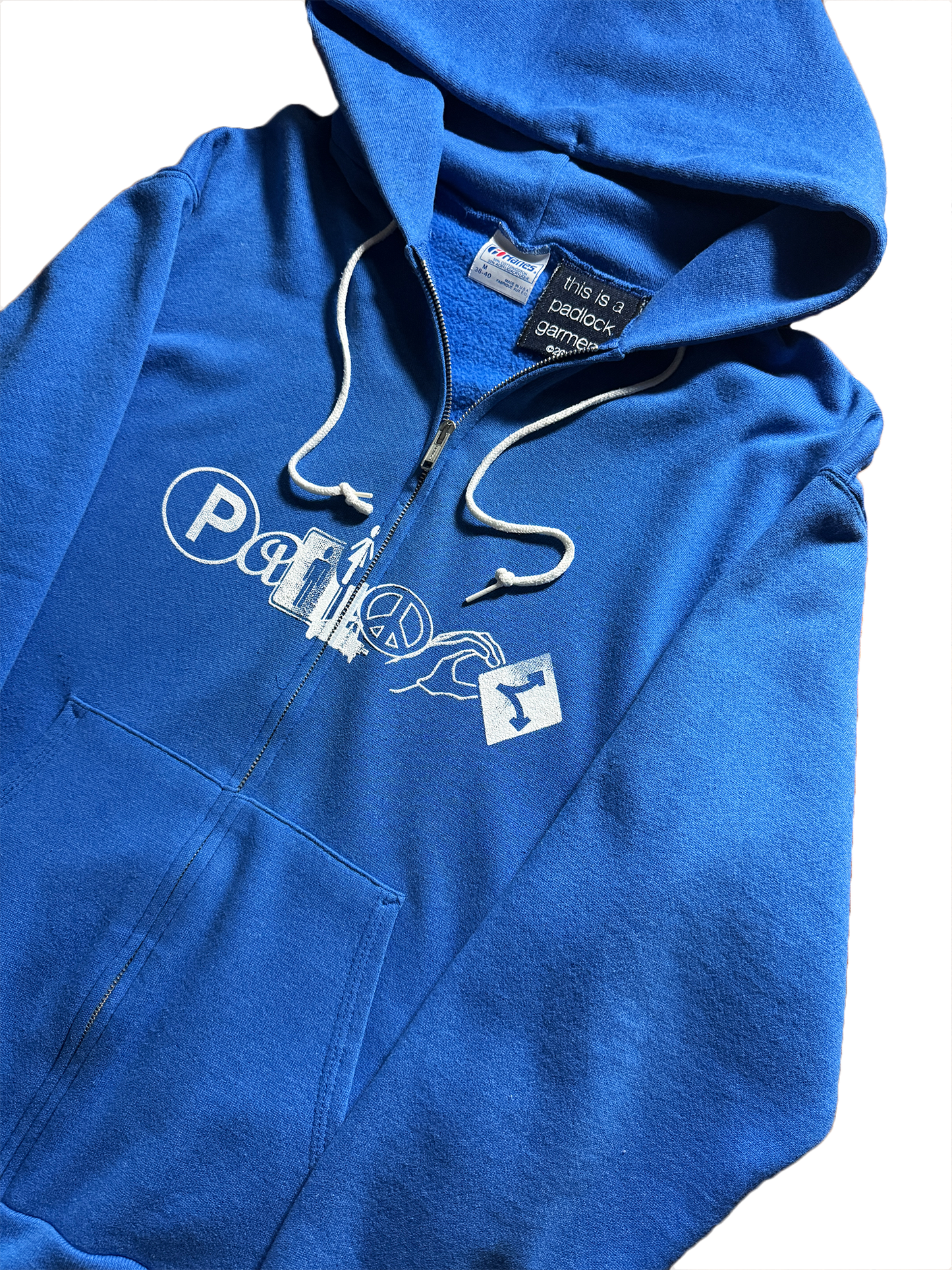Padlock Logo Zip Up