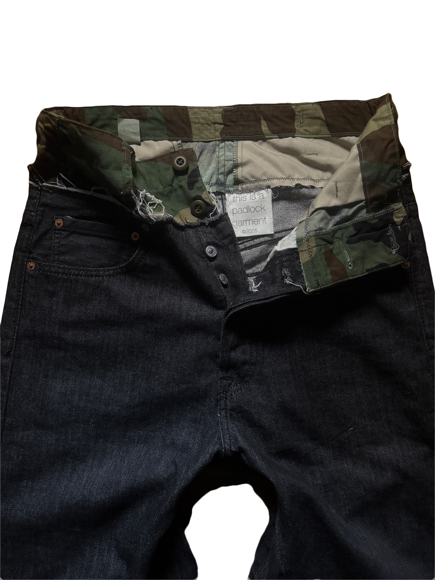 Padlock 0024 I Don't Know You Denim