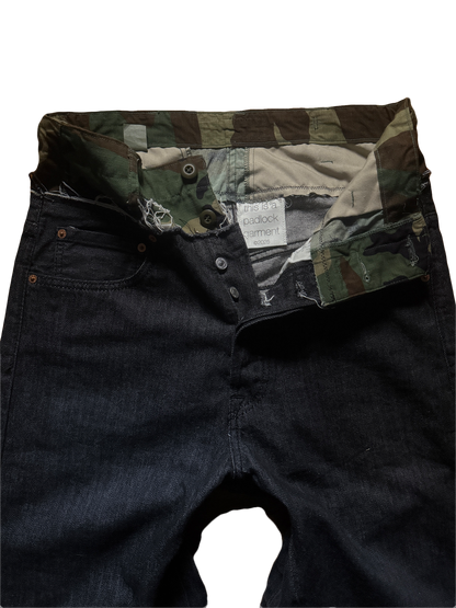 Padlock 0024 I Don't Know You Denim